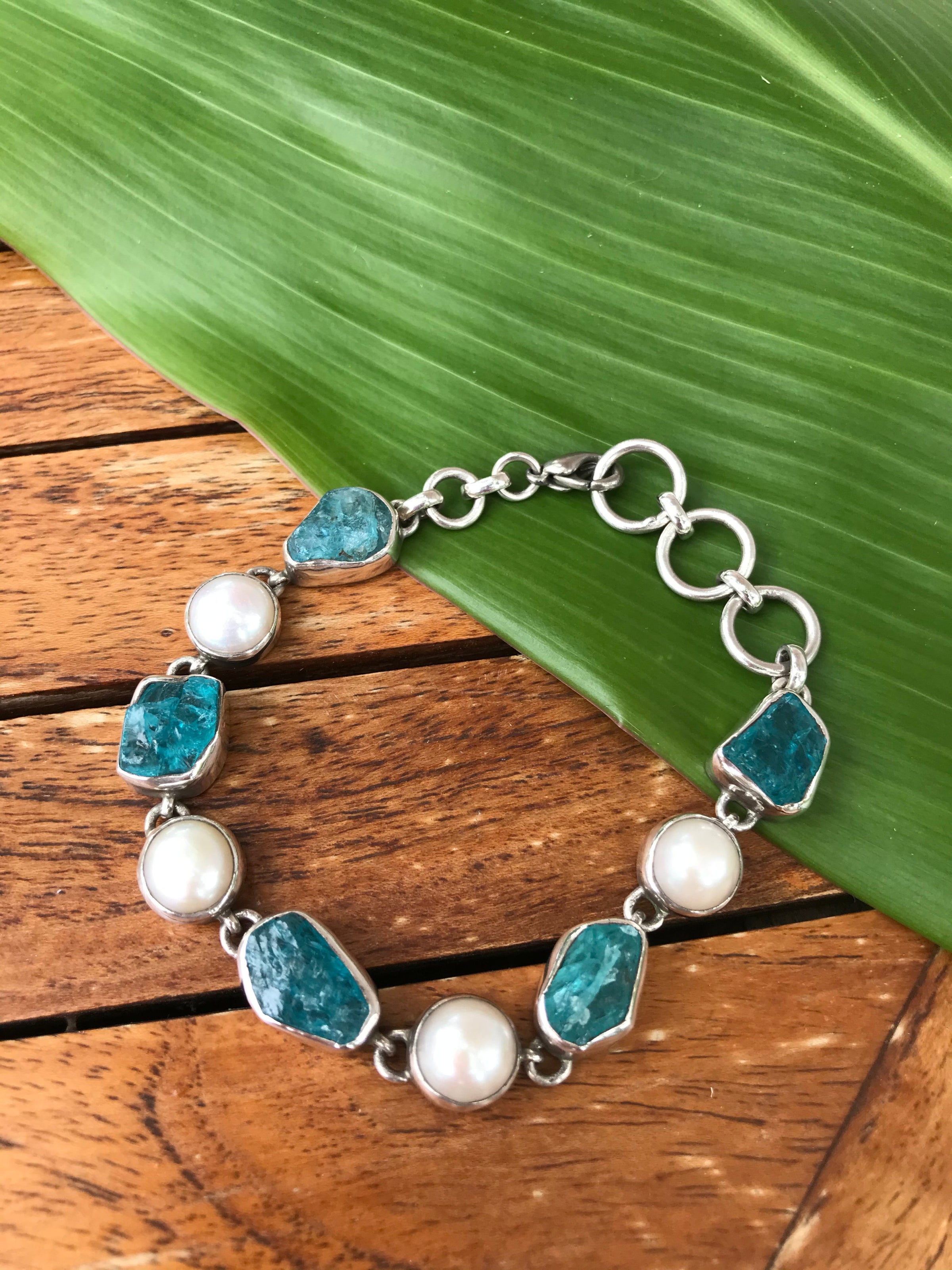 Mabe pearl shop bracelet